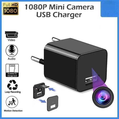 Kamera Mini Tersembunyi CCTV HD 1080P USB Video Recorder Kamera Pengintai