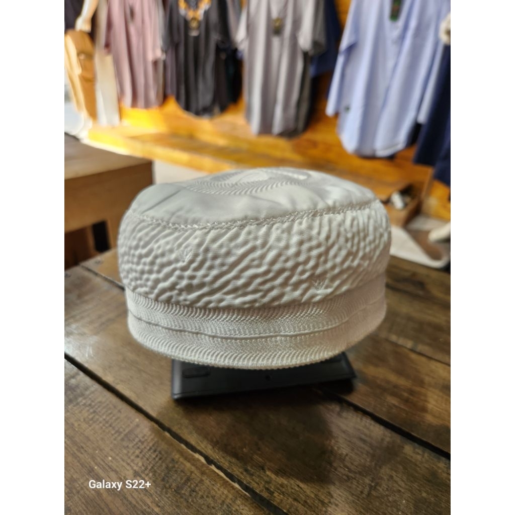 peci madinah original/peci maulana/peci haji/peci putih