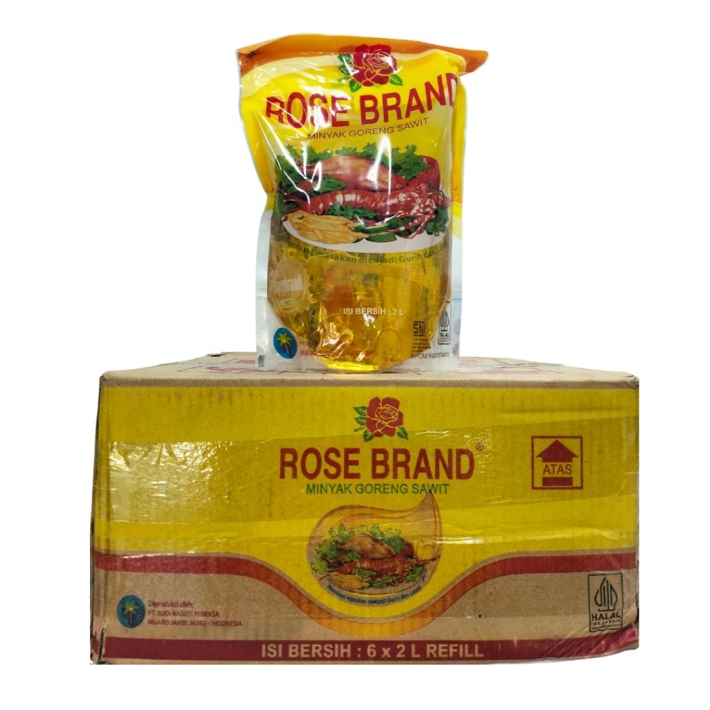 

Rose Brand Minyak goreng Ref 6x2 Liter