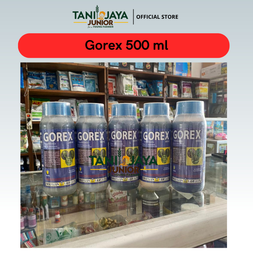 Gorex 500 EC Insektisida Bahan Aktif : Dimetoat g/l Asli Kemasan 500 ml