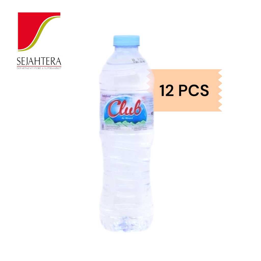 

CLUB Air Mineral 600ml x 12 Botol – Paket Hemat Air Minum Segar & Sehat