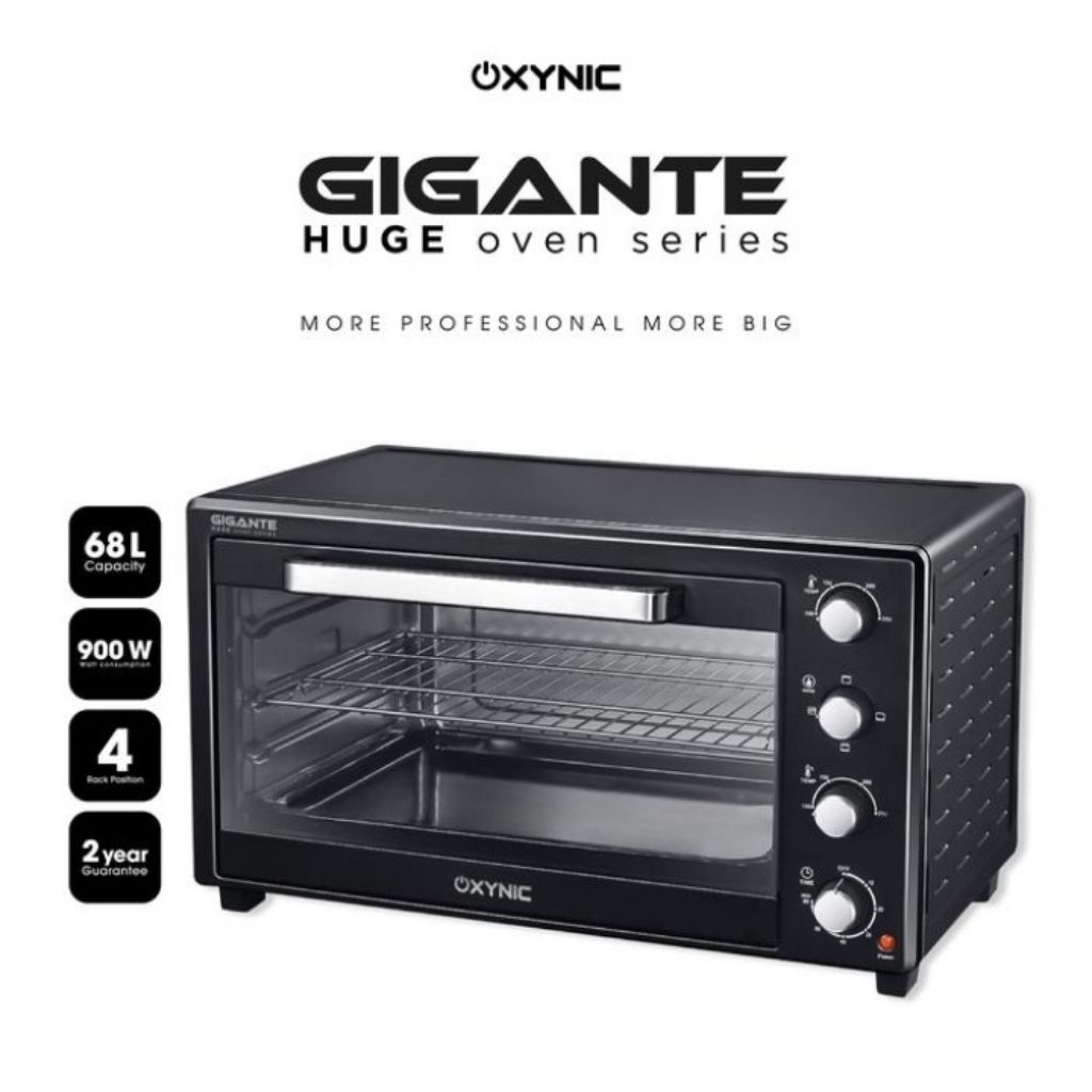 Oxynic Oven Listrik 68 Liter. GIGANTE