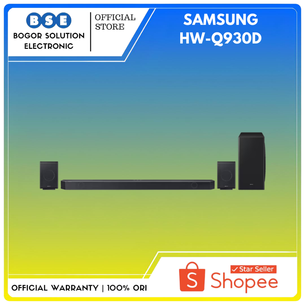 Sound Wireless HW-Q930D/XD Dolby Atmos Soundbar Samsung Q930D True 9.1.4ch