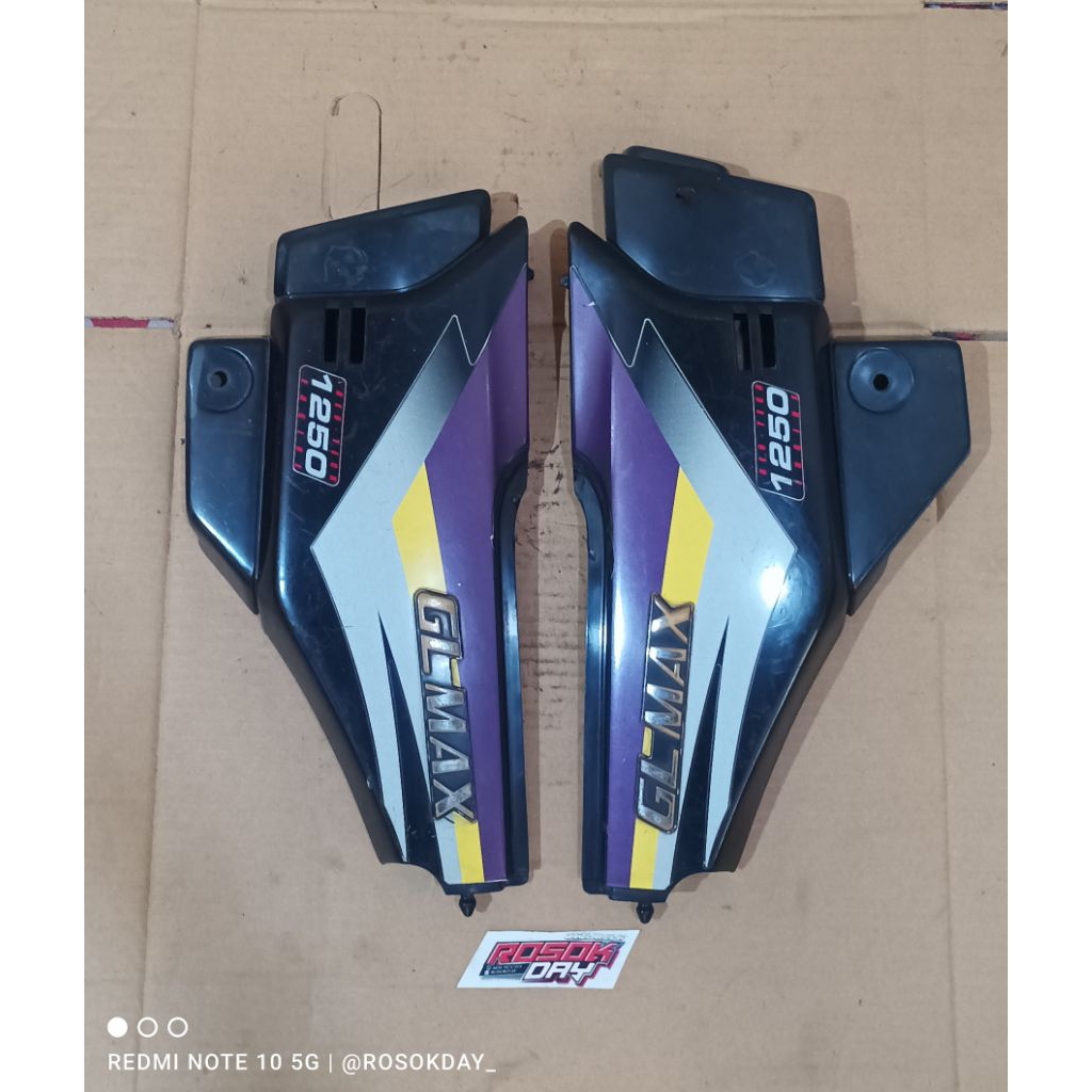 Box Aki GL Max Original Cover Tutup Box Kempol Dop Samping Kanan Kiri Aki Honda GL Max GL Pro GL Pro