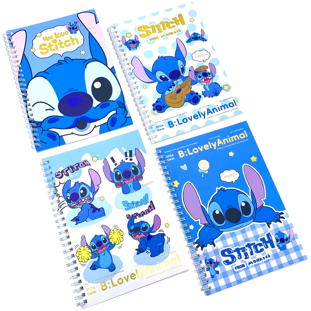 

(A5) NOTEBOOK SPIRAL 2121-117 STITCH (40 LEMBAR) / BUKU TULIS CATATAN