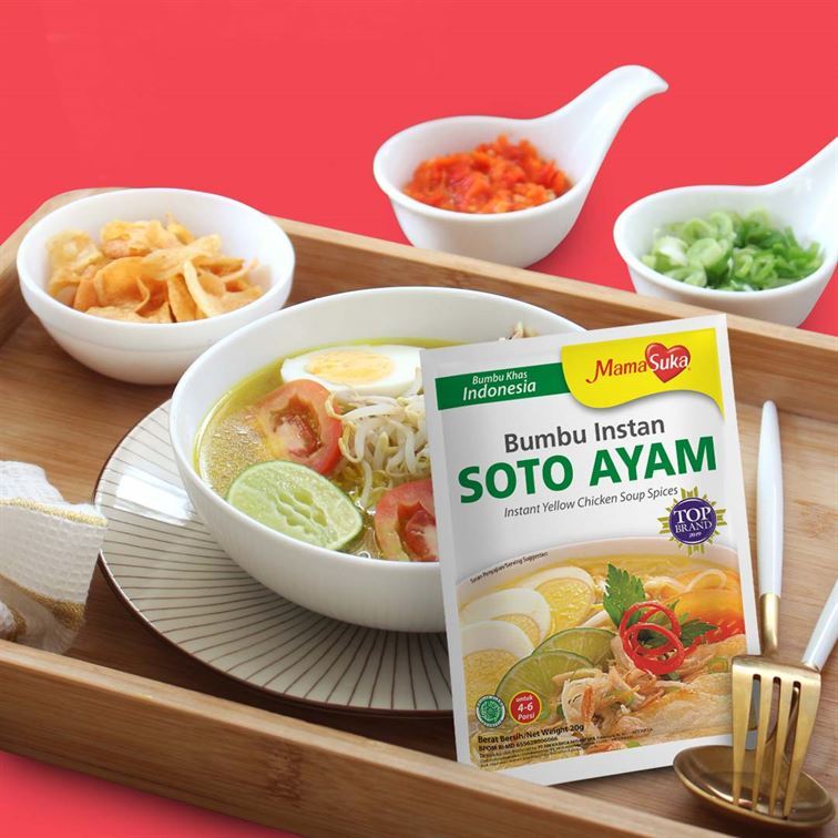 

Mama Suka Bumbu Soto Ayam 20gr / Bumbu Soto Ayam