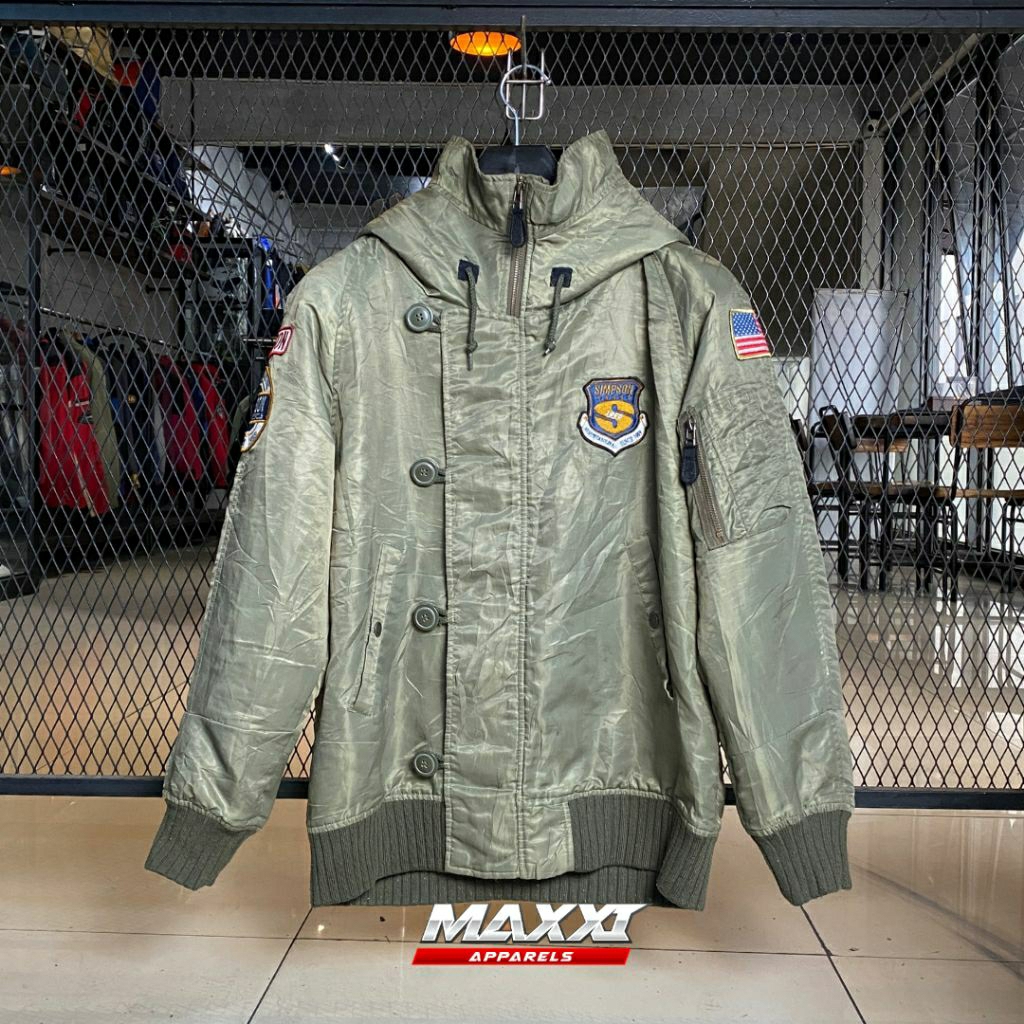 Jaket motor simpson | SJ-2109 Army | Daily Jacket | Jaket simpson Original