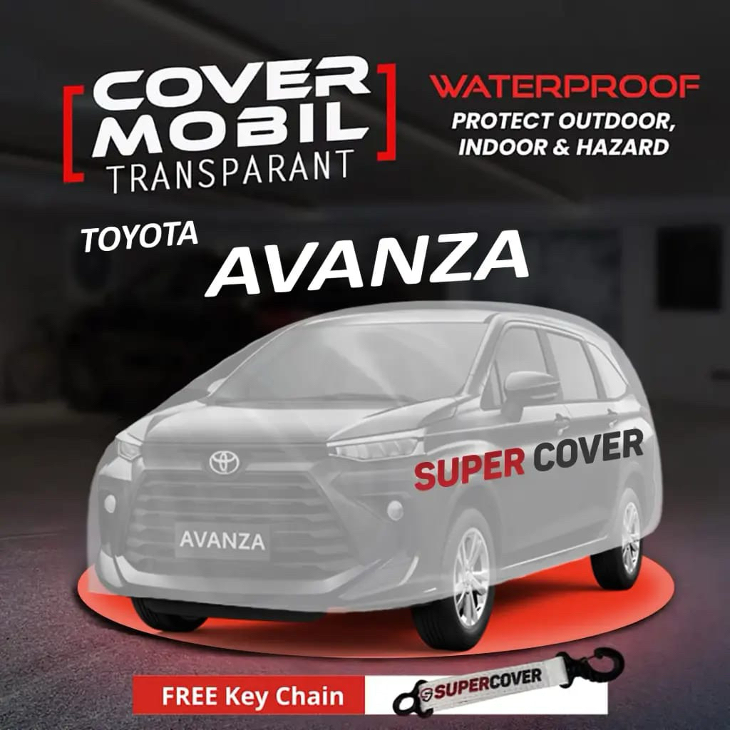 cover sarung mobil plastik transparan Avanza xenia
