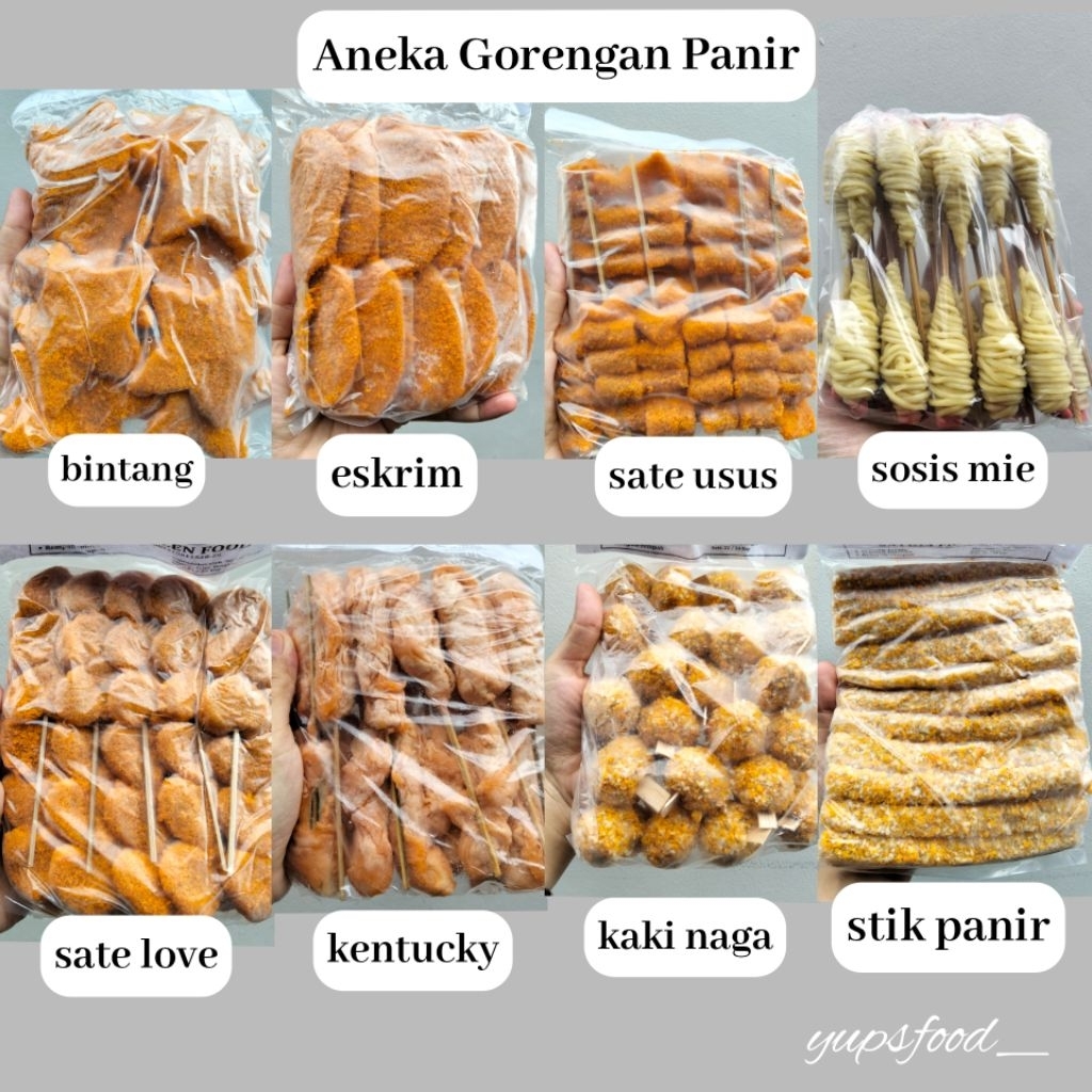 

ANEKA GORENGAN PANIR ISI 22PCS