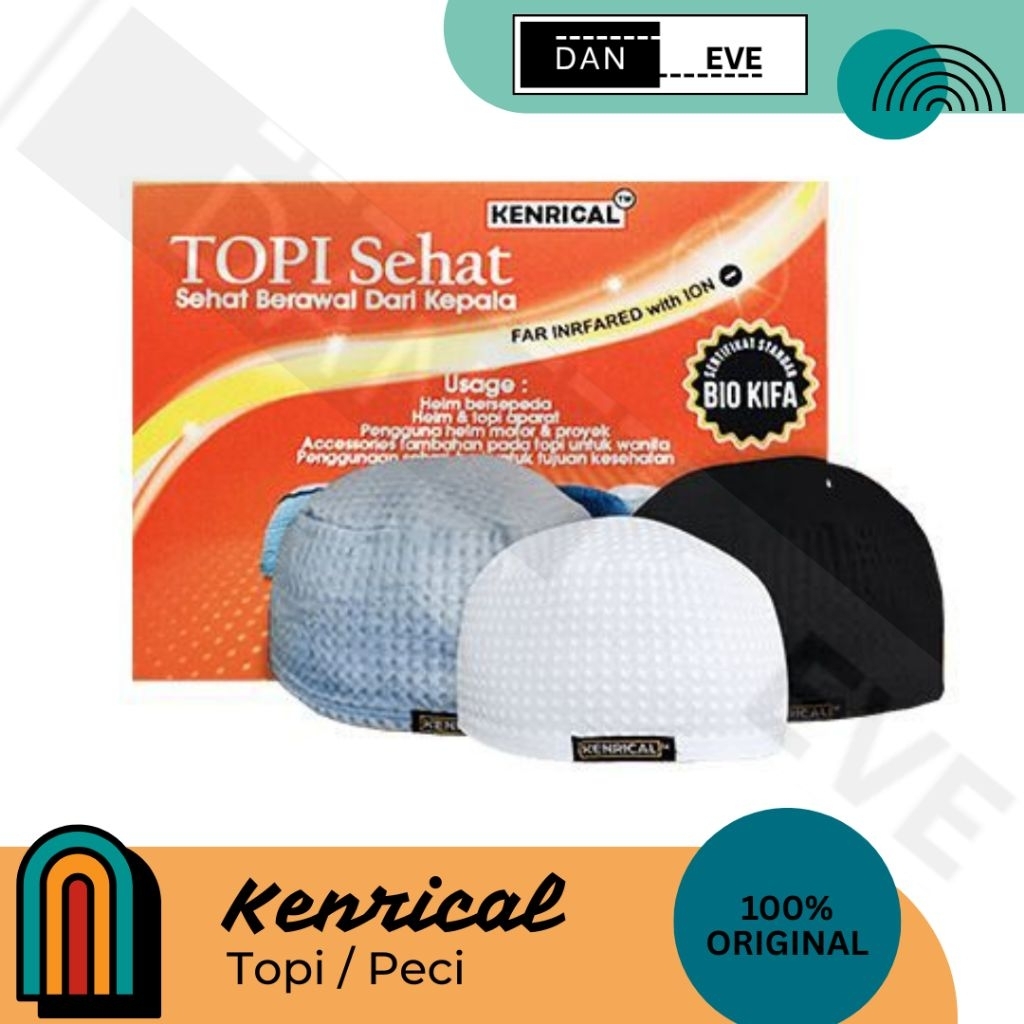 Peci Kesehatan Kenrical / Topi Kesehatan Kenrical / Kupluk Kesehatan Kenrical