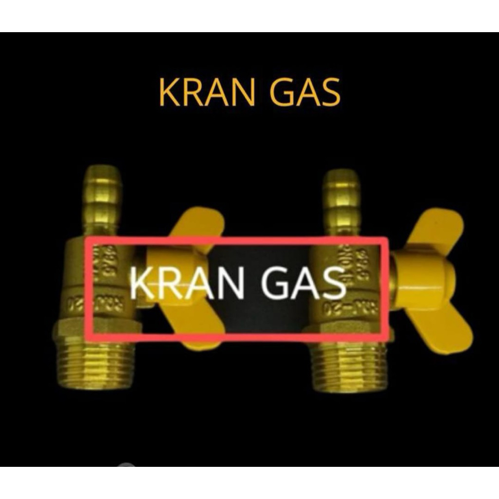 KRAN GAS / KRAN LPG / KRAN KUNINGAN DRAT LUAR