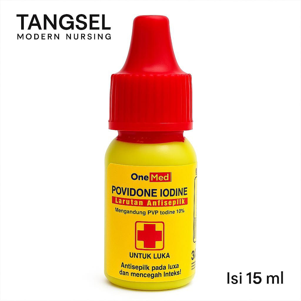 Povidone Iodine Onemed 15ml / Povidone Iodine 15ml Onemed / Povidone Iodine 15ml / Obat Luka Luar