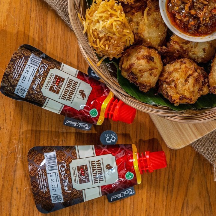 

SAMBAL NAKNAN POUCH - LEVEL 3 (PEDAS) • 45 GRAM • TRAVEL SIZE • BEST SELLER EXPIRED 2026