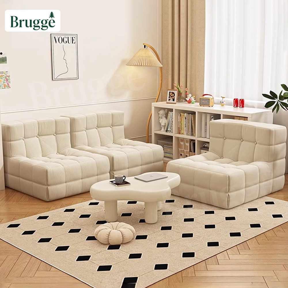 BRUGGE- Sofa Sederhana Modern / Sofa Spons / Sofa Wafel/ Sofa Malas