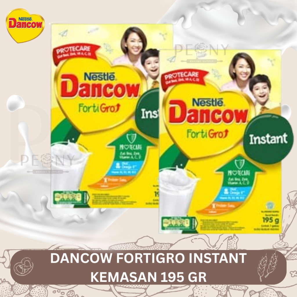 

DANCOW FORTIGRO INSTANT KEMASAN 195 GR/DANCOW FORTIGRO SUSU BUBUK 195 GR