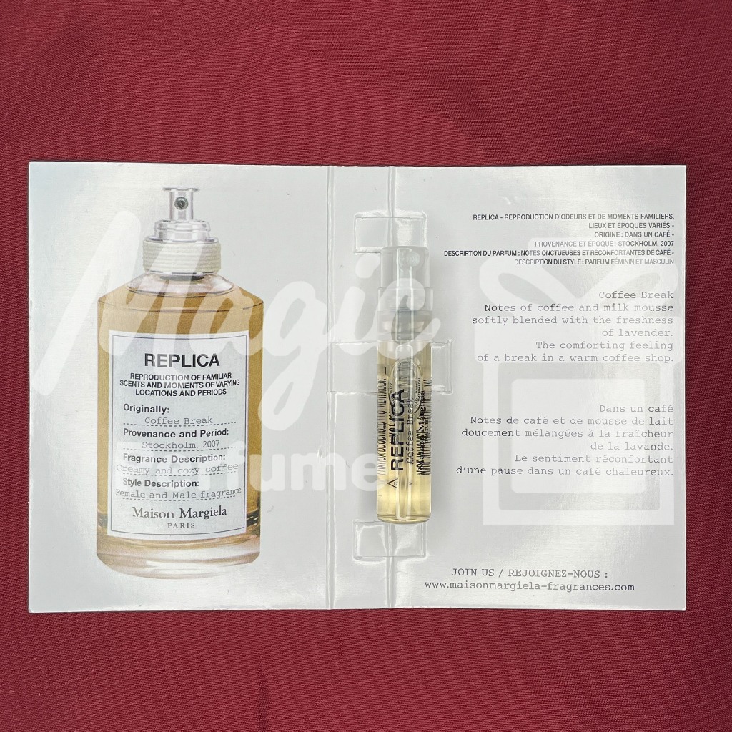Coffee Break, 2019 Tester Parfum 1.5ml Wewangian Parfum Botol/Sampel Parfum/Vial Parfum Original