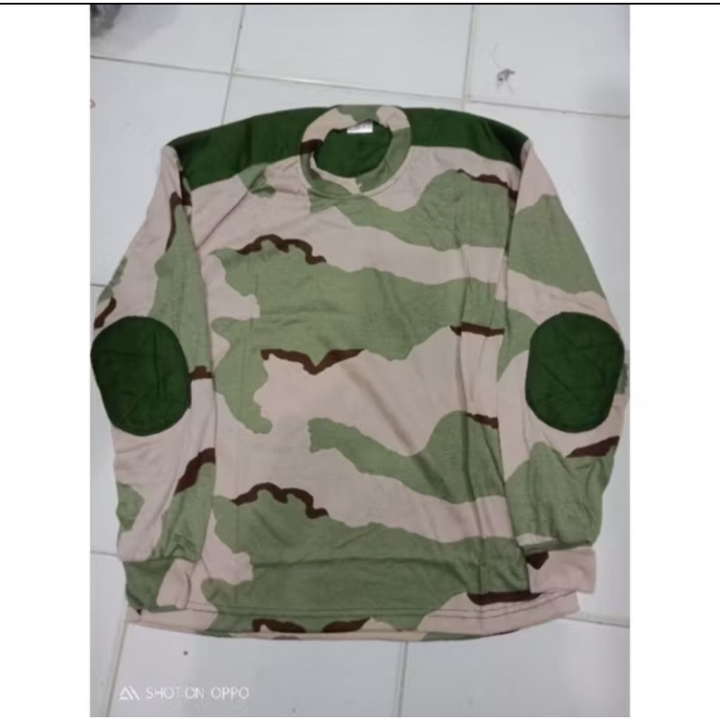 KAOS LORENG  GURUN PASIR LENGAN PANJANG