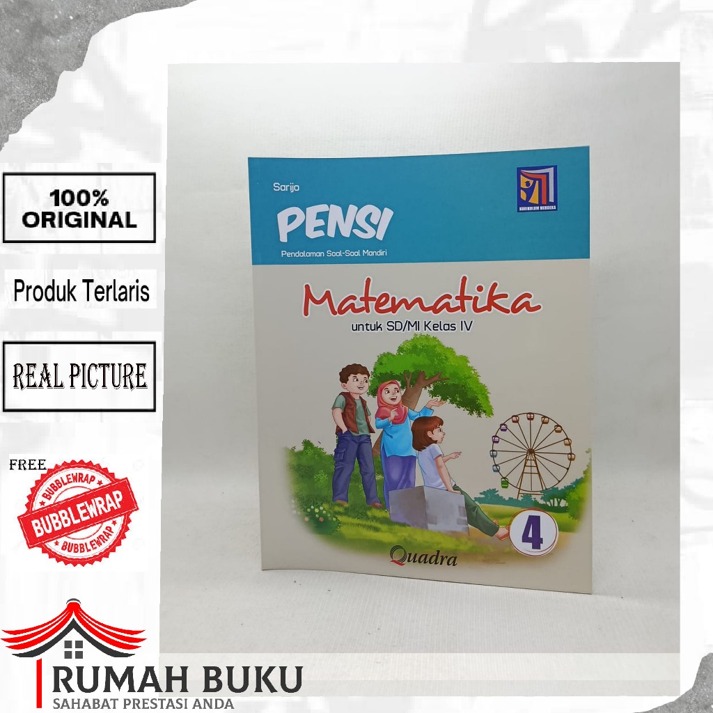 Pensi Matematika Kelas 4 Quadra kurikulum Merdeka
