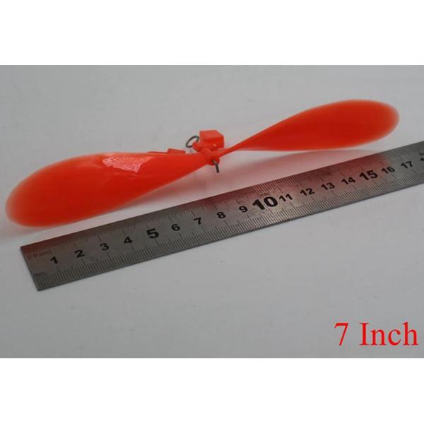 Propeller rubber power 7in pesawat tenaga karet tan balsa strip band