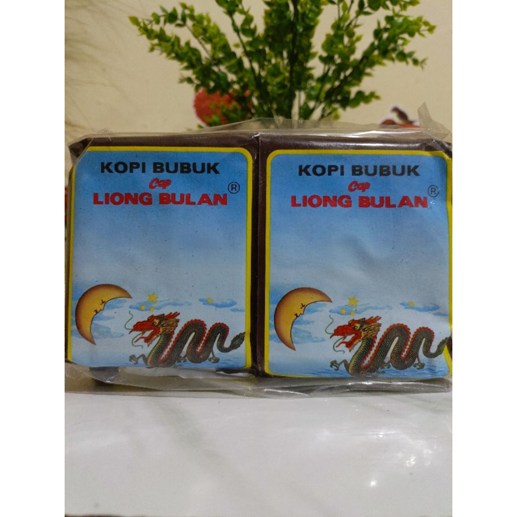 

Kopi Liong Bulan Tanpa gula 400gr ( 200gr x 2) Kopi liong Tanpa Gula