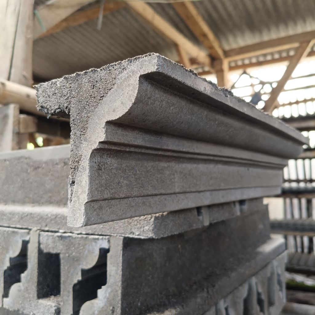 Lisplang beton lisplang profil beton lisplang tempel / interior eksterior
