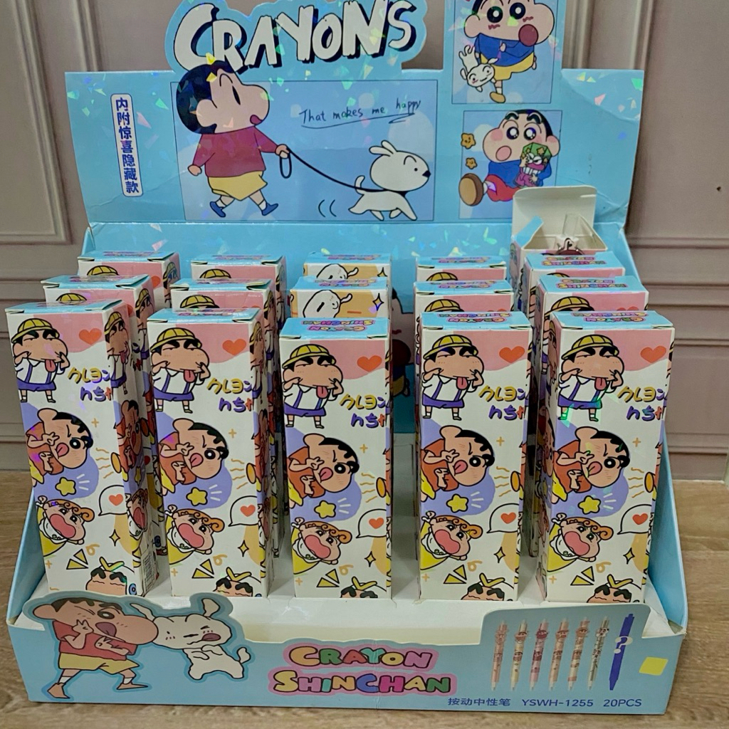 

[COD] Pen BB / Pen Sembunyi Motif Shinchan Akrilik