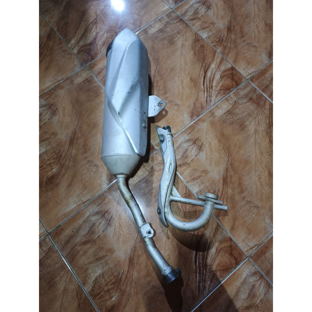 knalpot original klx