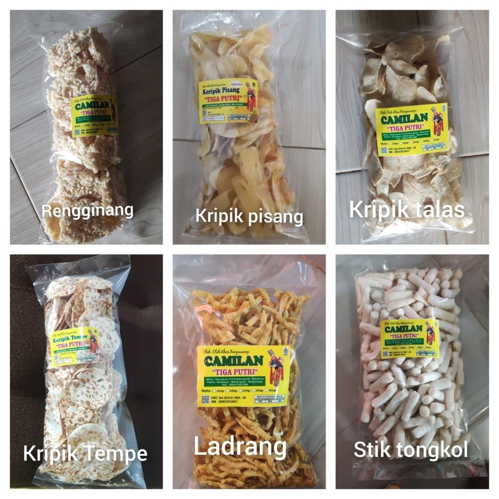 

paket Snack camilan khas Banyuwangi