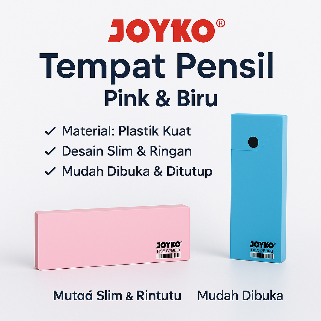 

Kotak Pensil Joyko Tempat Pensil Anak Sekolah