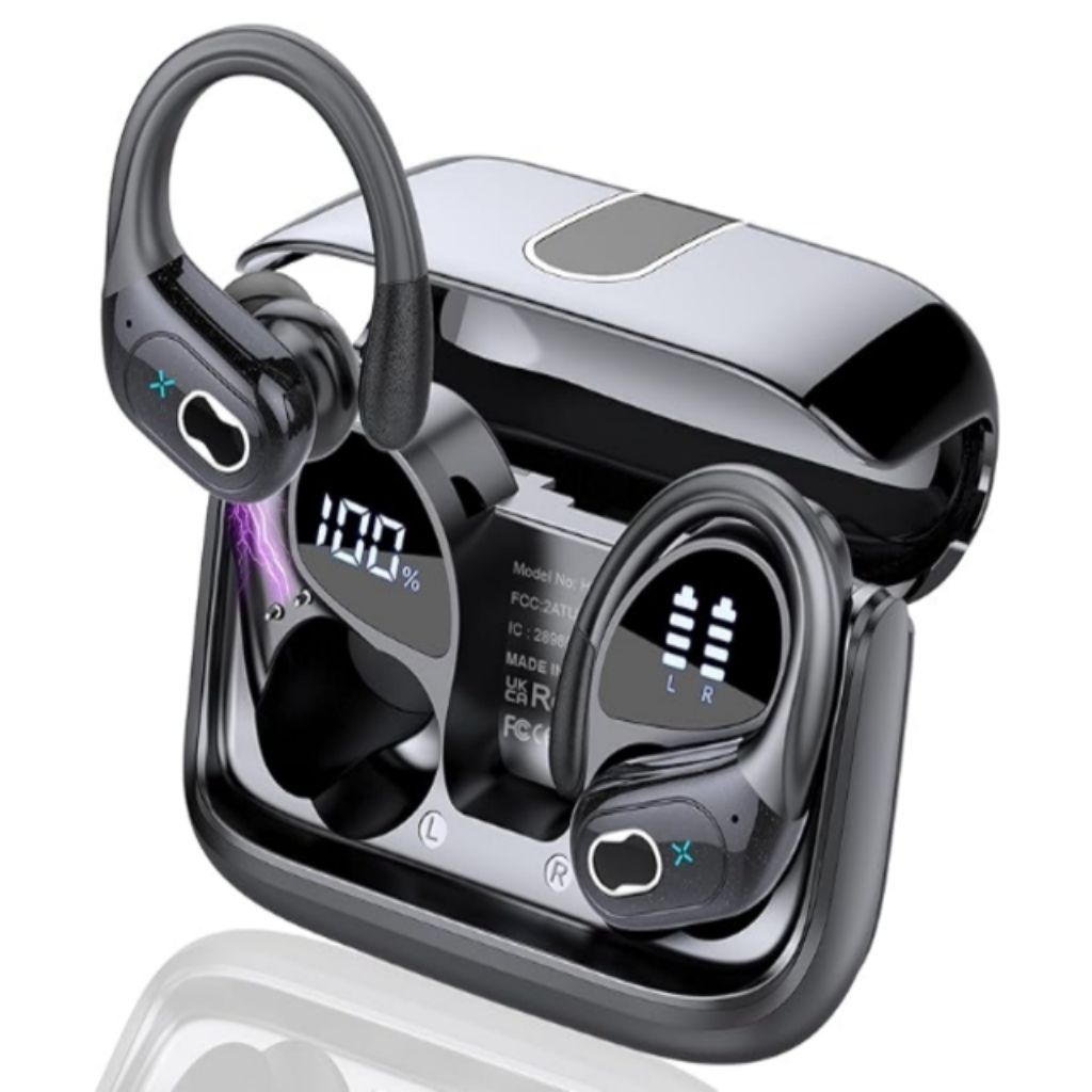 TWS Bluetooth Sport Earphone – Suara Jernih & Anti-Jatuh