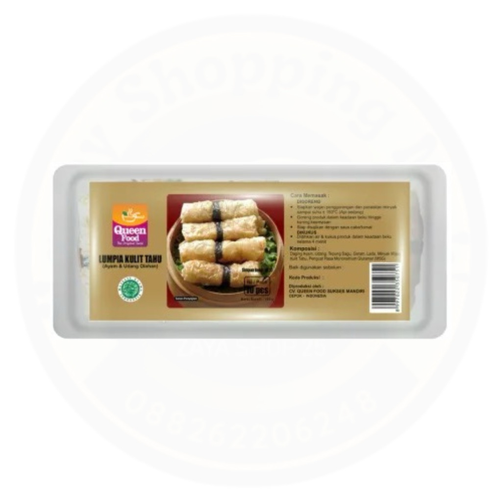 

QUEEN FOOD LUMPIA KULIT TAHU 180g