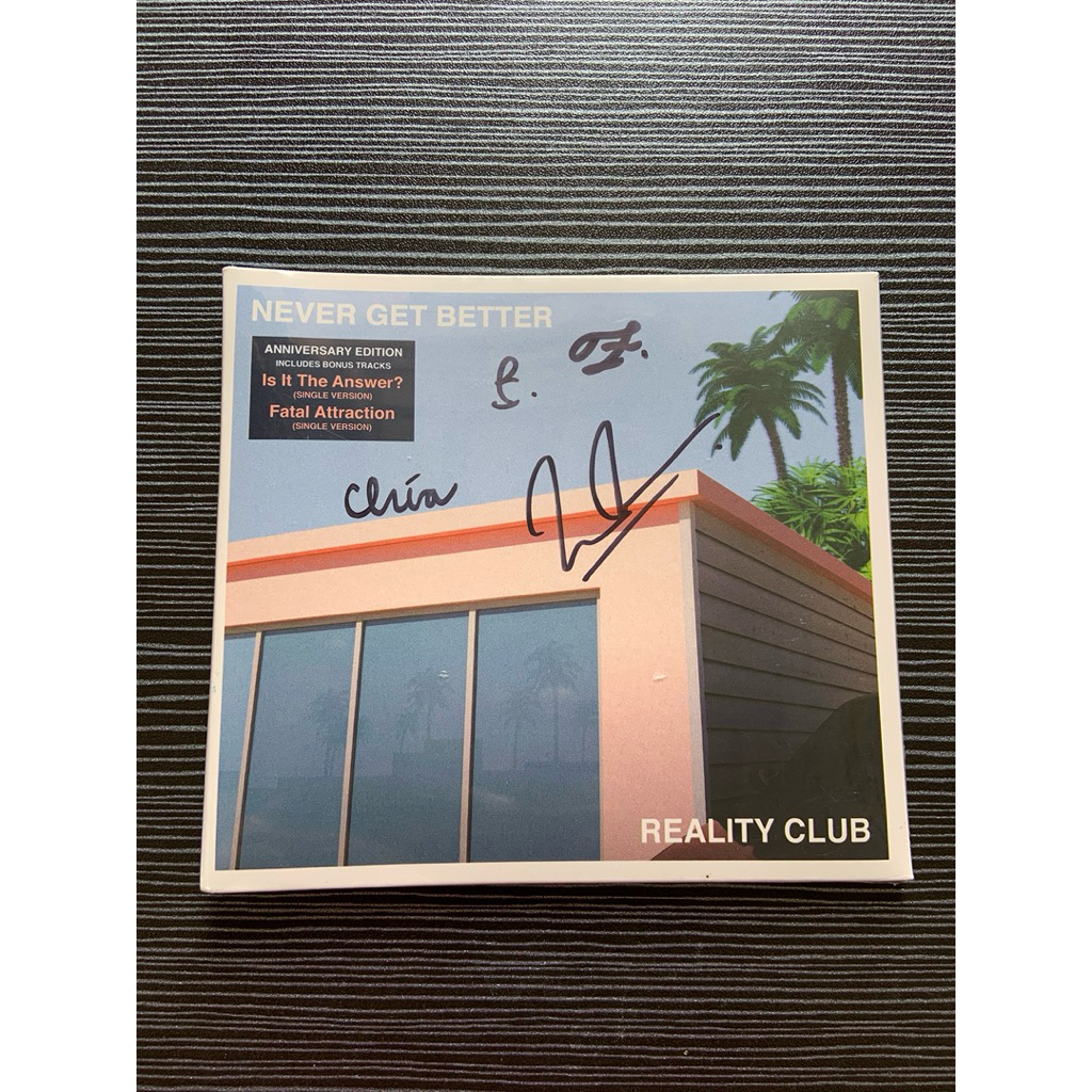 CD REALITY CLUB - NEVER GET BETTER