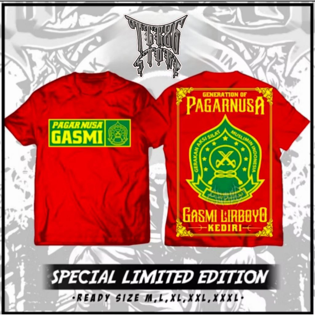 KAOS GASMI LIRBOYO A2 FULL PUNGGUNG