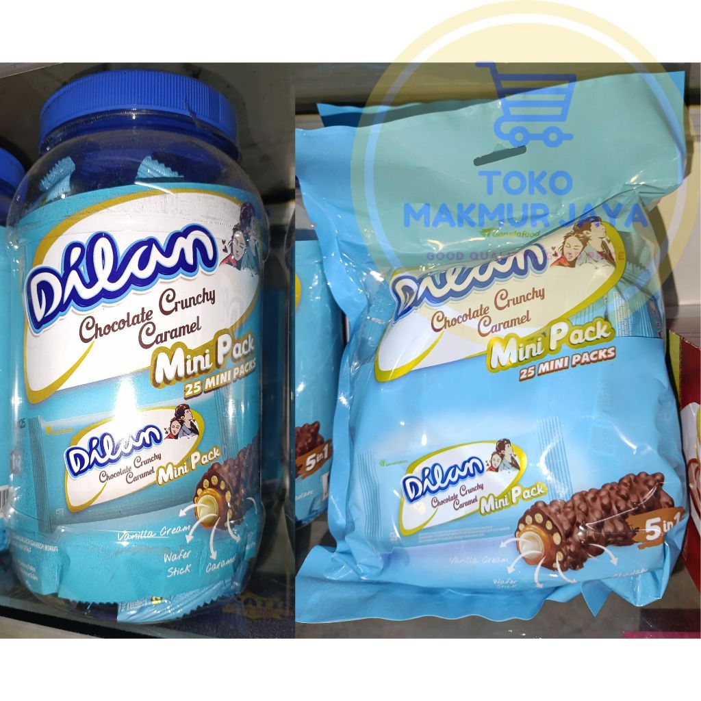 

DILAN CHOCO CRUNCHY WAFER BAG / TOPLES | 25 pcs