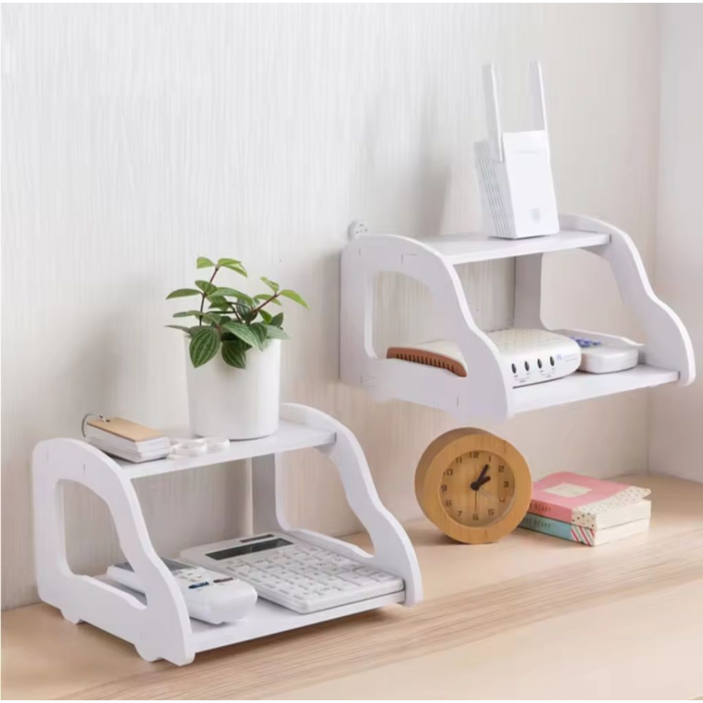 M1 RAK TEMPAT WIFI / interior rumah / Rak dinding untuk WiFi  rak Modem riau
