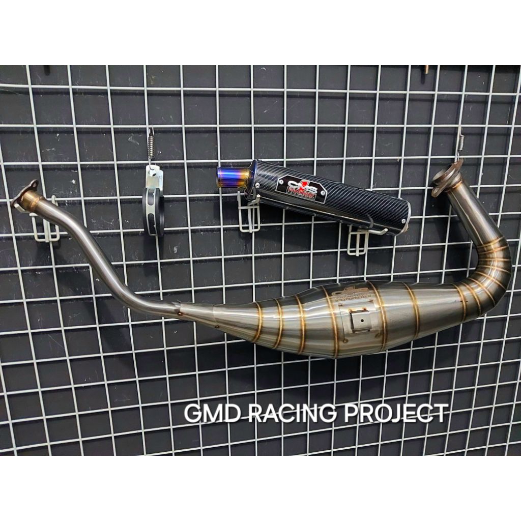 Knalpot CMS Silencer Carbon Ninja R RR SS Cobra Step Variasi / Cobra Step Standar / Non Cobra