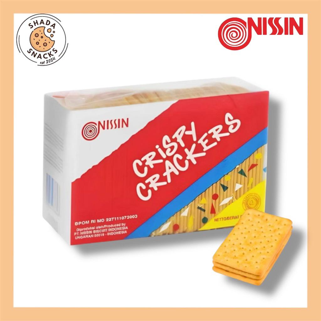 

Nissin Crispy Crackers 250gr | Jajan Murah | Ecer