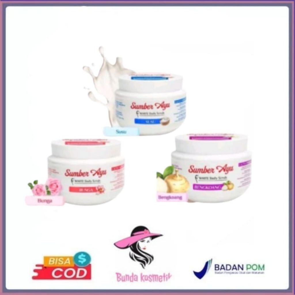 SUMBER AYU WHITE BODY SCRUB