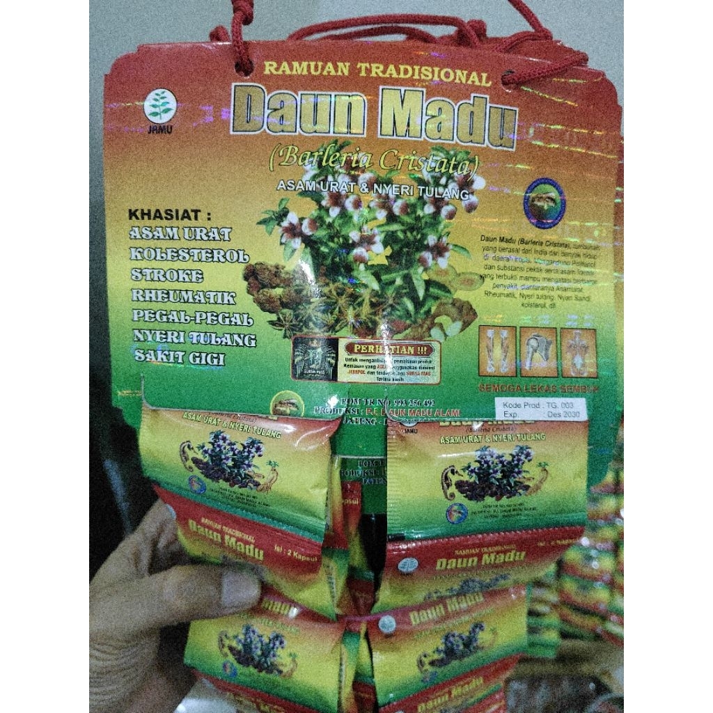 

daun madu herbal 100%
