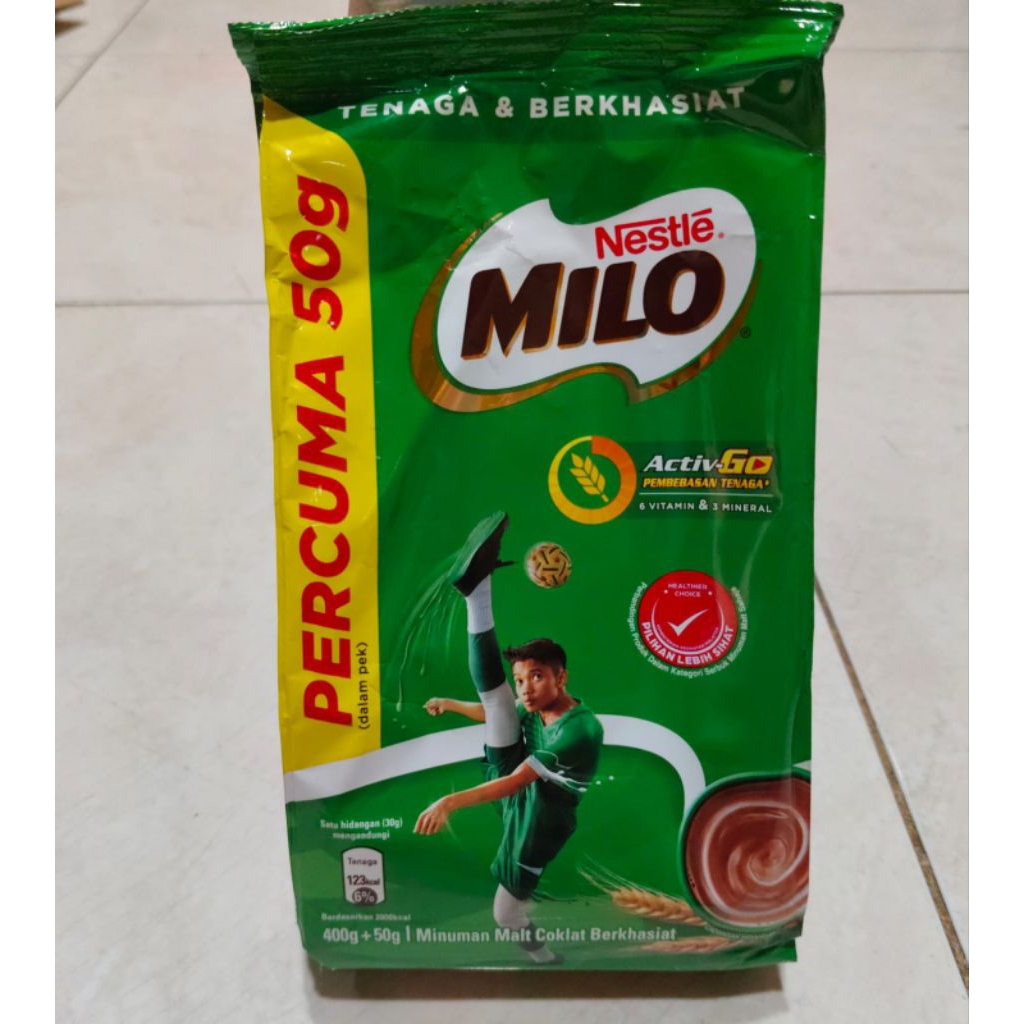 

Nestle Milo 400g , 450g dan milo 1kg original Halal malaysia