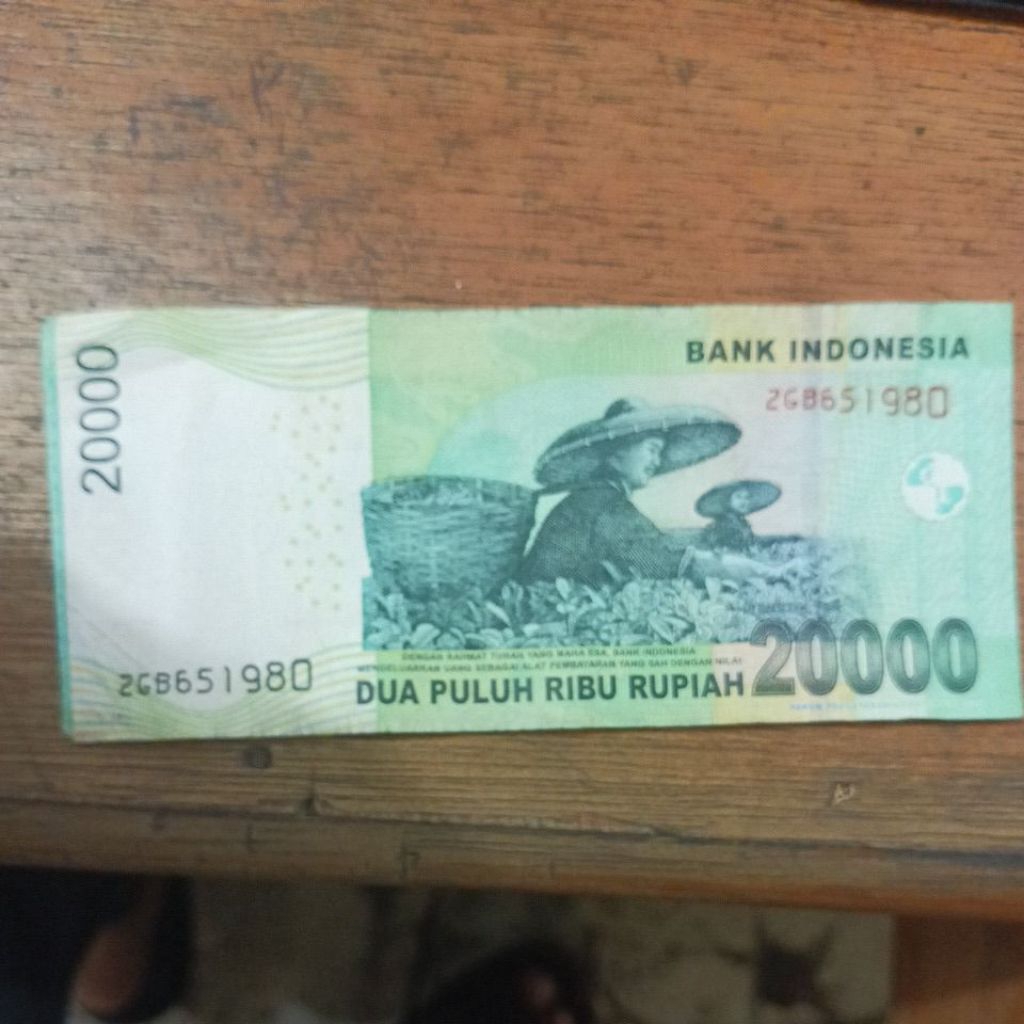 uang cacat 20.000