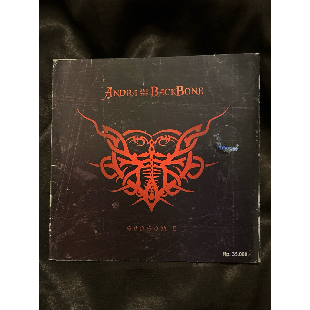 CD ALBUM ANDRA AND THE BACKBONE SEASON 2 MAIN HATI ORIGINAL