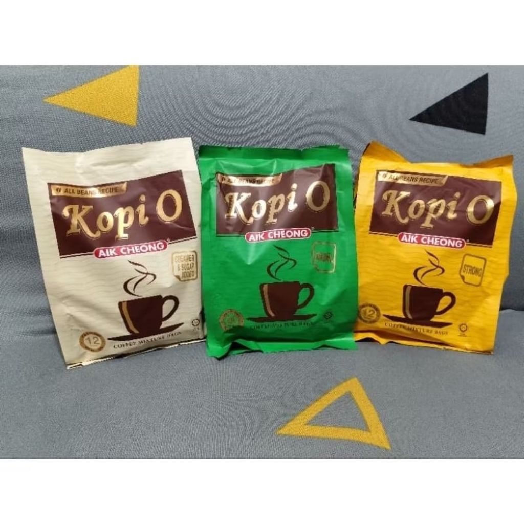 

Aik Cheong Kopi O Original | Strong | Creamer&Sugar Added Malay Coffee Mixture Bags