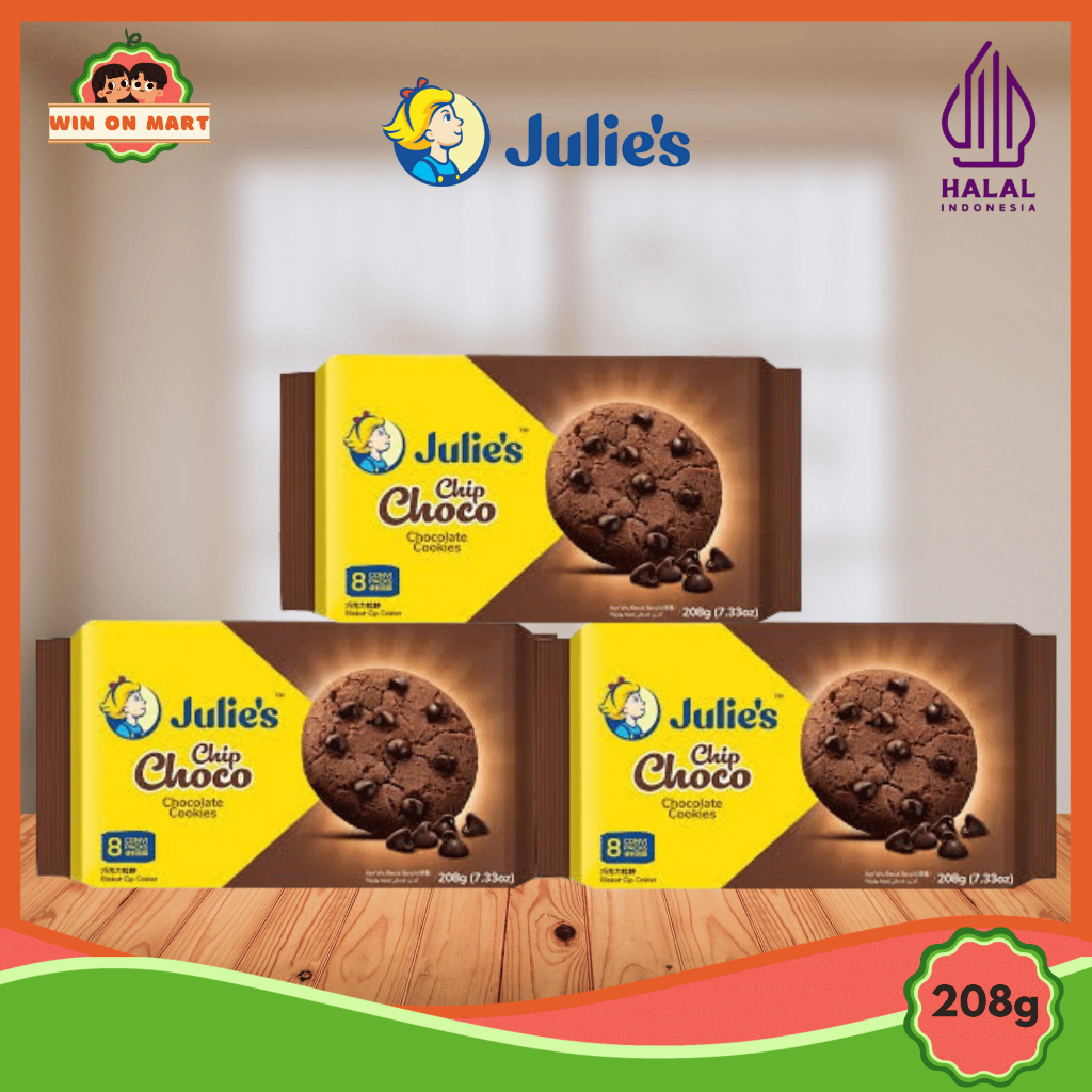 

Julie's Chip Choco Cookies 208g