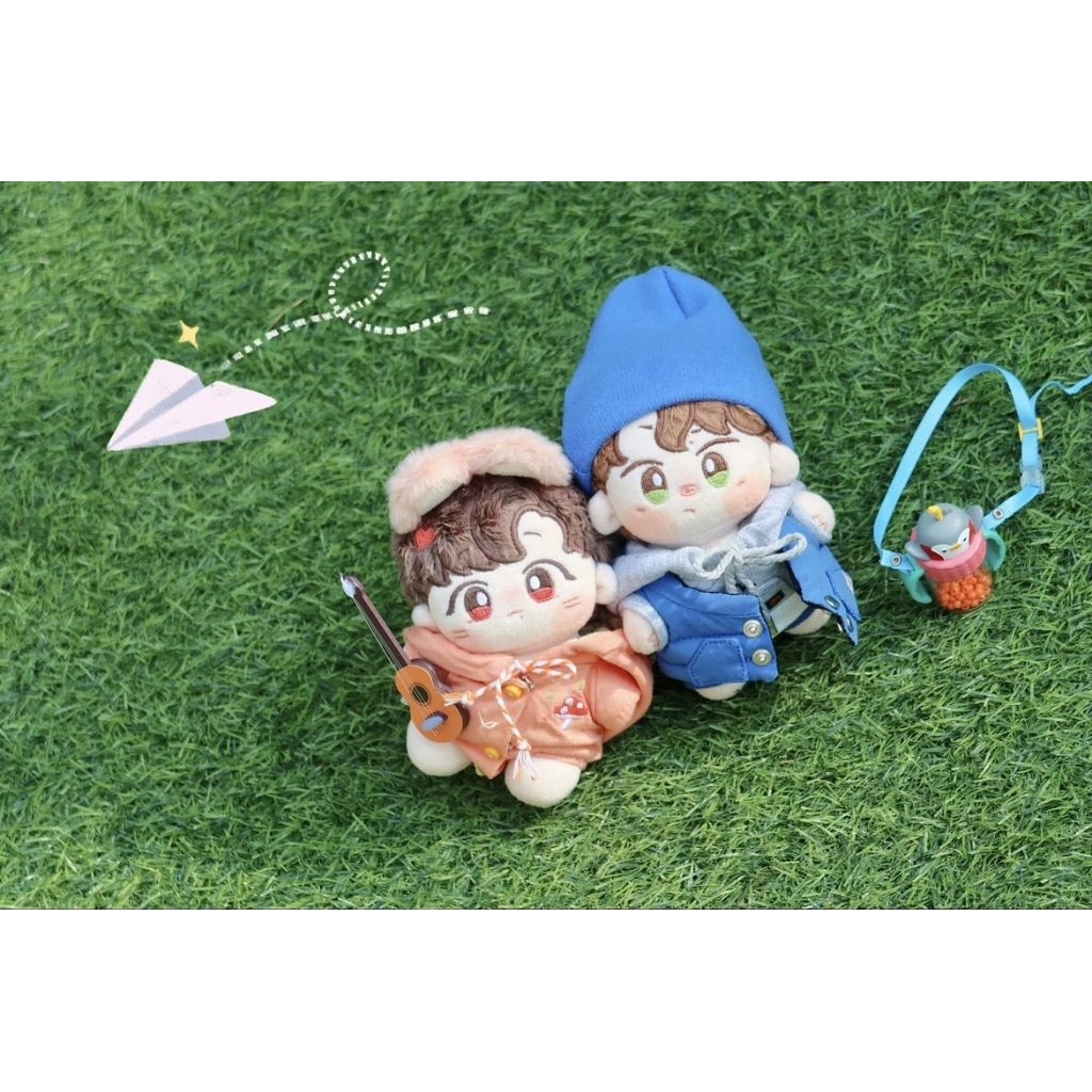 Wang Yibo x Xiao Zhan 20cm 10cm naked doll