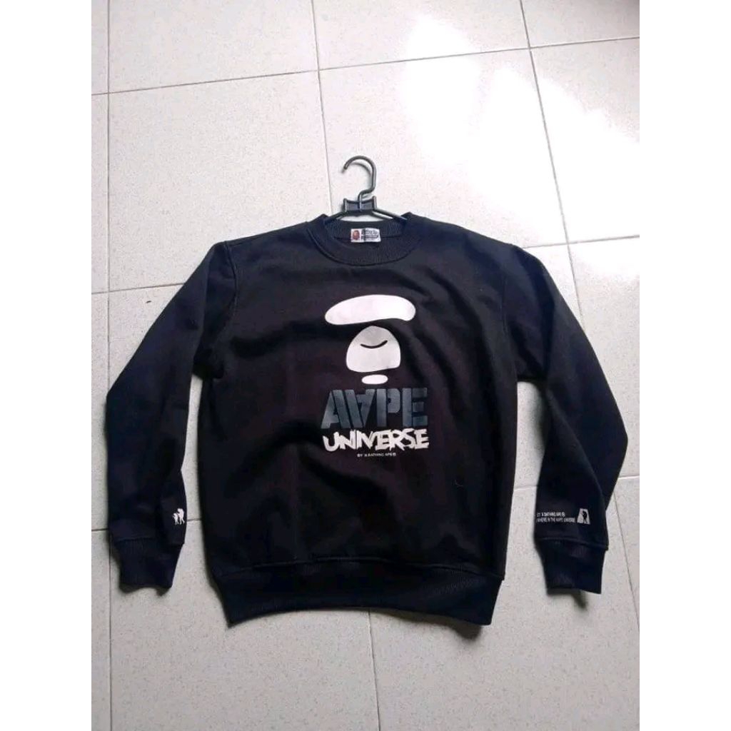 crewneck aape second