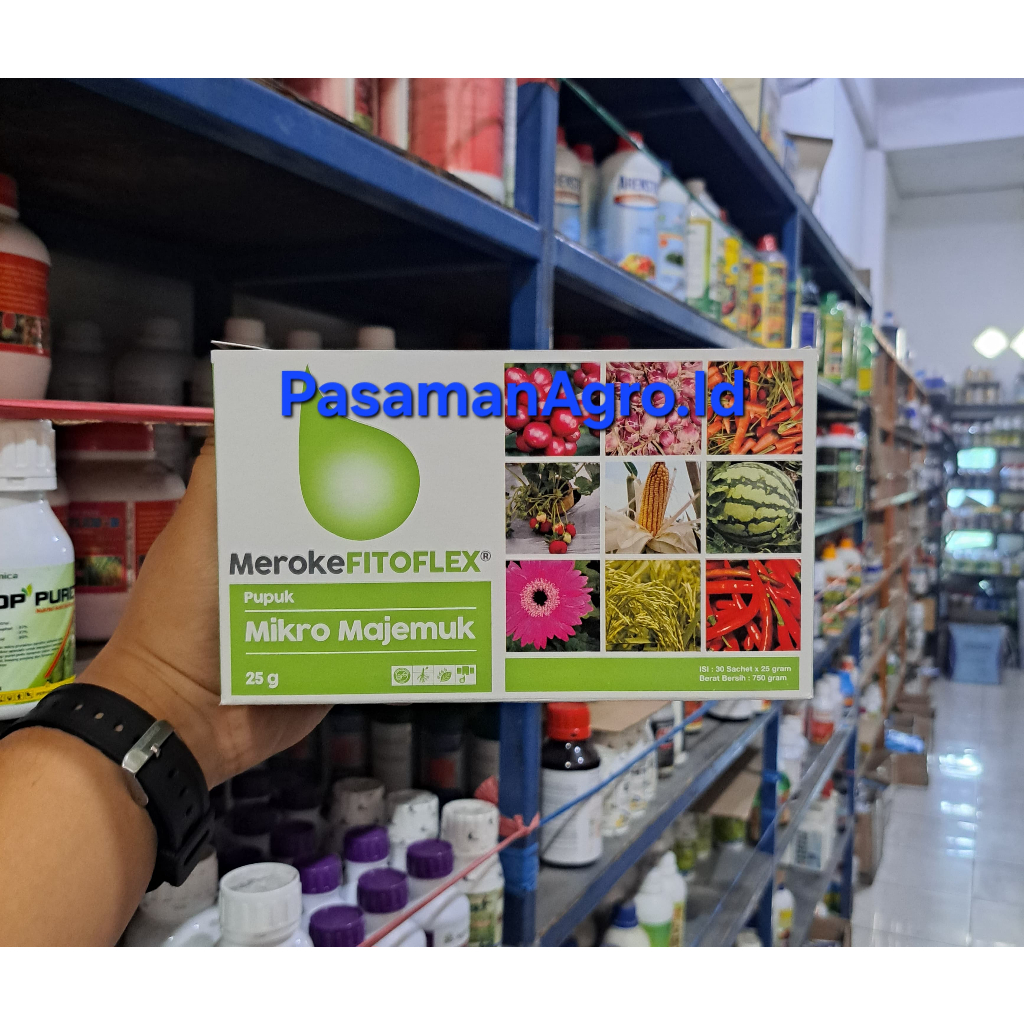 PUPUK MEROKE FITOFLEX - 25 GRAM 1 BOX ISI 30 PCS