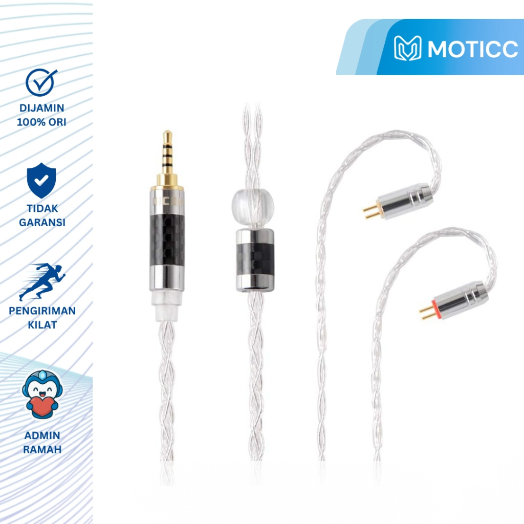 NICEHCK LitzPS 4N Litz Pure Silver Earphone Upgrade Cable 0,78 MMCX QDC