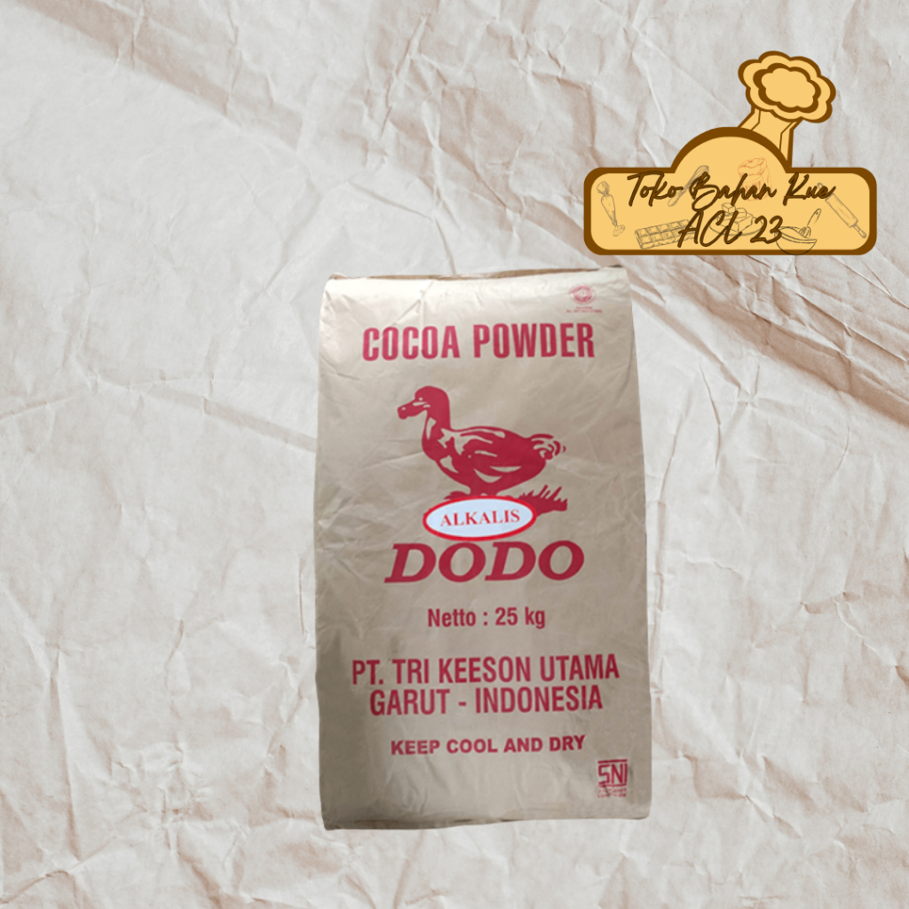 

Dodo Cocoa Powder/Cocoa Powder Dodo/Bubuk Coklat Dodo/Coklat Brownies Repack 250gr 500gr 1 Kg
