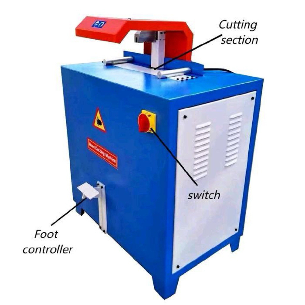 Mesin Pengupas Selang Karet Hidraulik Otomatis Golden Power YP51T Hose Cutting Machine Alat Pemotong